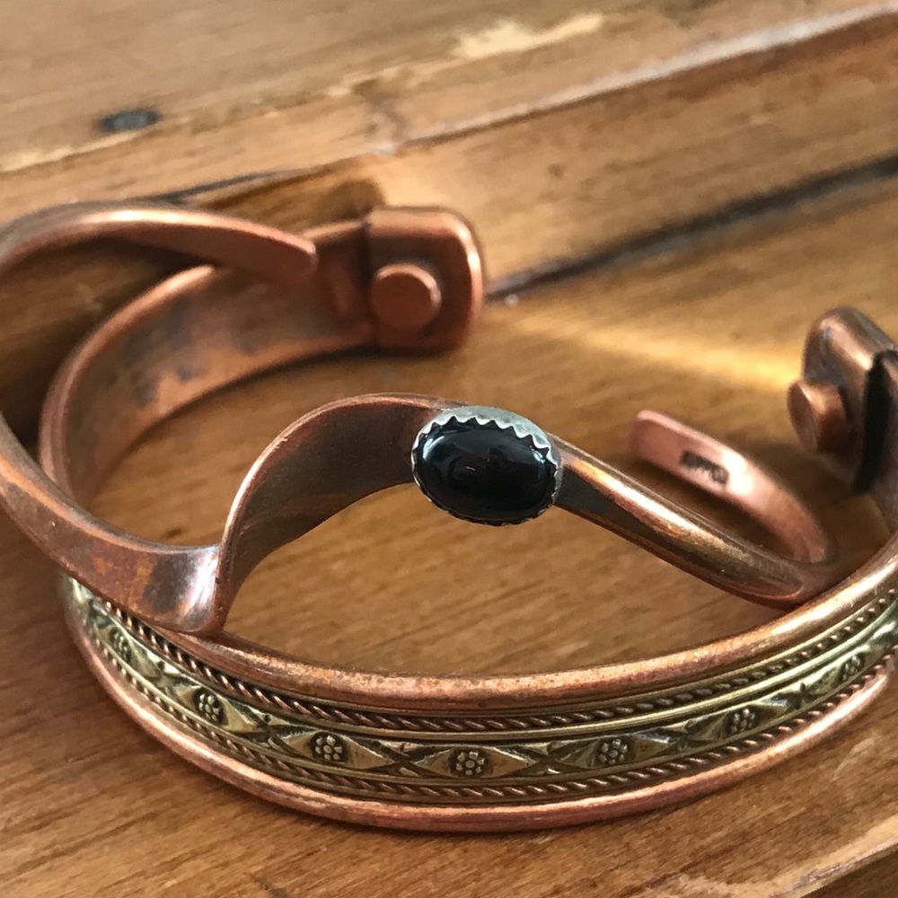 Set of Copper Bracelets